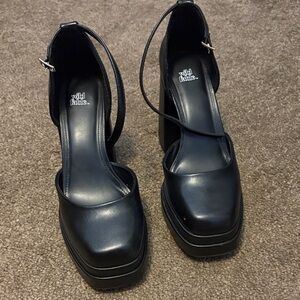 Wild Fable Black Platform Heels